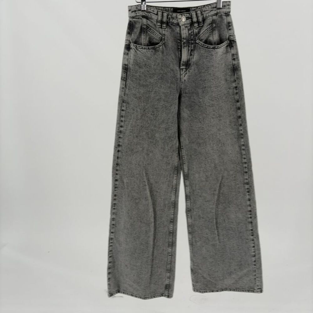 Isabel Marant High-Rise Wide-Leg Jeans